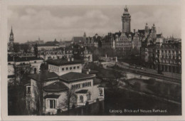 58033 - Leipzig - Blick Auf Neues Rathaus - Ca. 1950 - Leipzig