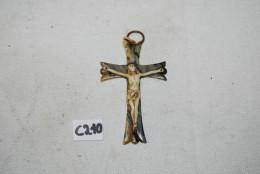 C210 Bijou - Ancien Pendentif Religieux - Christ - Pendenti