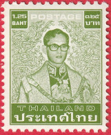 N° Yvert & Tellier 968 - Timbre De Thaïlande (1981) (Neuf - **) - Portrait Du Roi Rama IX - Thailand