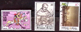 Belgique 1990 COB 2390, 2391, 2392 Oblitérés - Usados