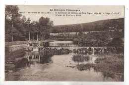 Gouarec (22) : L'écluse Du Bon-Repos Près De L'Abbaye Canal Nantes Brest En 1920 PF - Gouarec