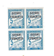 Taxe,MNH,Neuf Sans Charnière.Bloc De 4. - Neufs