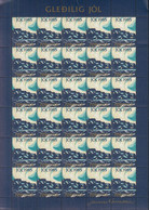 FÄRÖER  1985, JÓL CHRISTMAS KERSTMIS NOEL WEIHNACHTEN, 30 Vignetten, Ungebraucht, MNH **, Nordlicht - Islas Faeroes