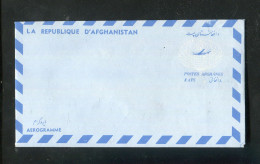 "AFGHANISTAN" Aerogramm ** (L0131) - Afganistán