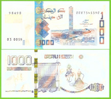 ALGERIA 1000 DINARS 2018 P-W146(2)  UNC - Algeria