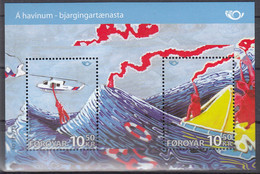 FÄRÖER  Block 30, Postfrisch **, NORDEN: Leben Am Meer, 2012 - Färöer Inseln