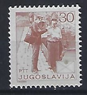 Jugoslavia 1986  Postdienst (**) Mi.2187 A - Unused Stamps