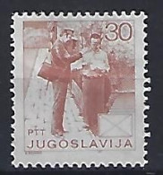 Jugoslavia 1986  Postdienst (*) MM  Mi.2187 A - Unused Stamps