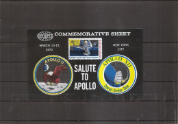 Espace - Apollo 11 ( BF Privé Commémoratif XXX -MNH - Des USA De 1970 ) - America Del Nord