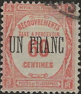 France, Timbre Taxe N°63 (ref.2) - 1859-1959 Used