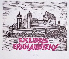 EX LIBRIS ERICH AULITZKY Per IPSE L27bis-F02 EXLIBRIS Opus 131 - Exlibris