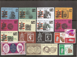 Grande-Bretagne - Locales De Drake Island ( Lot De 16 Timbres Différents XXX -MNH ) - Local Issues