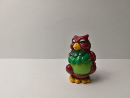 Kinder : 650269  Bunte Kugelvögel 1995 - Eule - Inzetting