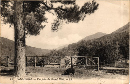 CORSE  - Vue Prise Du Grand Hôtel De VIZZAVONA - En Contrebas : La GARE - Autres & Non Classés