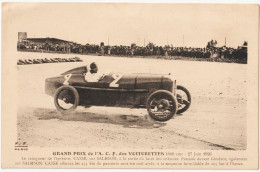 CPA  Automobile Le Pilote Cassé Sur Salmson Au Grand Prix De L'ACF Des Voiturettes1926  Sans Doute à Montlhéry (91) - Other & Unclassified