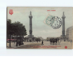 PARIS: Place De La Nation, Cours De Vincennes, Cavaliers Se Rendant Au Bois De Vincennes - Très Bon état - Plätze