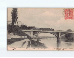 CHATOU : Le Pont Du Chemin De Fer - état - Chatou