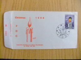 S4 BELGICA BELGIQUE BELGIË FDC 1968 / KERSTMIS / NAVIDAD / NOËL / YVERT 1478 - Weihnachten