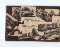 CHAMPIGNY : Carte Souvenir - état - Champigny Sur Marne