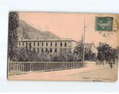 DIGNE : Lycée Gassendi - état - Digne