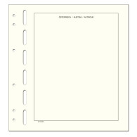 Schaubek Kopftitelblätter Österreich - 10 Blatt KT810 Neu ( - Blankoblätter