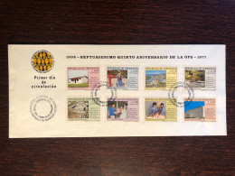 HONDURAS FDC COVER 1978 YEAR WHO PAHO  HEALTH MEDICINE STAMPS - Honduras