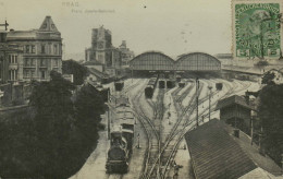 Reproduction "La Vie Du Rail" - PRAG - Franz Josefs-Bahnhof - Treinen