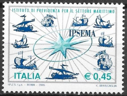 2005  Italien  Mi. 3047**MNH  Vorsorgewerk Für Seeleute (IPSEMA). - 2001-10: Mint/hinged