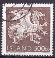 Island Marke Von 1989 O/used (A5-1) - Gebruikt
