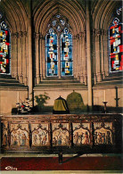 50 - Saint Sauveur Le Vicomte - L'Abbaye Sainte Marie Madeleine Postel - Autel Bois Polychrome Du XVe S. Représentant Le - Saint Sauveur Le Vicomte