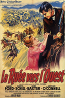 Cinema - La Ruée Vers L'Ouest - Glenn Ford - Maria Schell - Anne Baxter - Illustration Vintage - Affiche De Film - CPM - - Posters On Cards