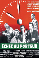 Cinema - Echec Au Porteur - Robert Porte - Fernand Sardou - Illustration Vintage - Affiche De Film - CPM - Carte Neuve - - Posters On Cards