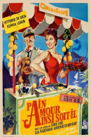 Cinema - Pain Amour Ainsi Soit-il - Vittorio De Sica - Sophia Loren - Illustration Vintage - Affiche De Film - CPM - Car - Affiches Sur Carte