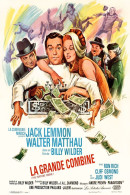 Cinema - La Grande Combine - Jack Lemmon - Walter Matthau - Illustration Vintage - Affiche De Film - CPM - Carte Neuve - - Posters On Cards