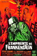 Cinema - L'empreinte De Frankenstein - Peter Cushing - Peter Woodthorpe - Duncan Lamont - Illustration Vintage - Affiche - Affiches Sur Carte