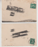 Lot De 2 CPA L'aéroplane Paulhan / L'aéroplane Curtiss - ....-1914: Precursores