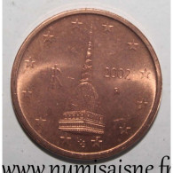 ITALIE - KM 211 - 2 EURO  CENT 2002 - MÔLE ANTONELLIANA - SPL - Italie