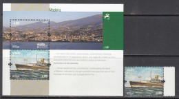 2012 Madeira Visit Tourism Ships Europa Complete Set Of 1+ Souvenir Sheet MNH @ BELOW FACE VALUE - Madeira