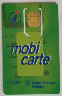 MOBICARTE / CARTE GSM - Verte - Carte Puce France Télécom Mobiles Itineris - Nachladekarten (Handy/SIM)