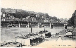 LYON - Le Rhône à St-Clair - Caluire Et Cuire