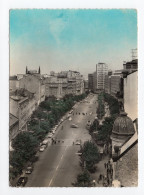 1960? YUGOSLAVIA,SERBIA,BELGRADE,TERAZIJE,VINTAGE CARS,FIAT,POSTCARD,USED - Yougoslavie