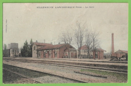 Villeneuve L'Archevèque - La Gare - France - Villeneuve-l'Archevêque