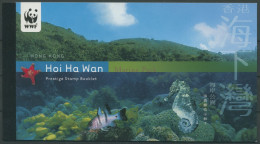 Hongkong 2002 Meerestiere Korallen Markenheft 1036/39 MH Postfrisch (C99396) - Booklets