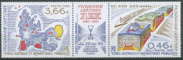 Franz. Antarktis 2002 Geol. Erfassung D. Kerguelen 496/97 ZD Postfrisch (C26311) - Unused Stamps