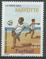 Mayotte 2001 Fußball Am Strand 99 Postfrisch - Unused Stamps