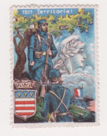 Vignette Militaire Delandre - 121ème Régiment Territorial D'infanterie - Vignettes Militaires