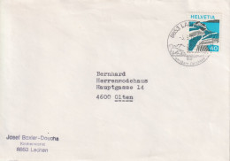 Motiv Brief  "Kirchensigrist Lachen SZ"        1976 - Briefe U. Dokumente