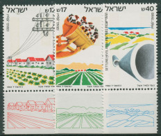 Israel 1984 Siedlungsbau 955/57 Mit Tab Postfrisch - Nuovi (con Tab)