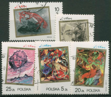 Polen 1985 Stanislaw Ignacy Witkiewicz Gemälde 3007/11 Gestempelt - Usados