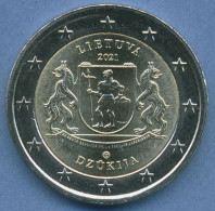 Litauen 2 Euro 2021 Region Dzukija, Vz/st (m5098) - Lituanie